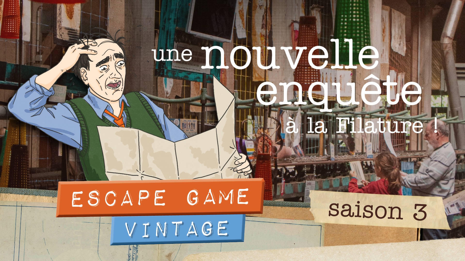 Lire la suite à propos de l’article Nouveau à la Filature : un Escape Game Vintage au cœur des années 80 !