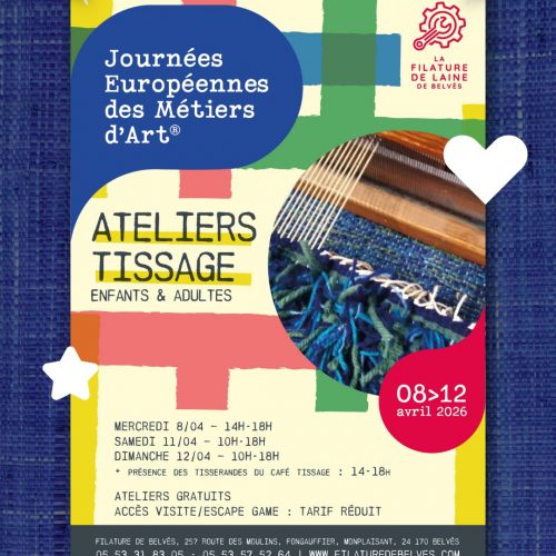Journées Européennes des Métiers d’Art à la Filature de Belvès